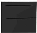 Тумба под раковину Style Line Бергамо мини 80люкс PLUS черный СС-00002324 Тумба под раковину Style Line Бергамо мини 80люкс PLUS черный СС-00002324