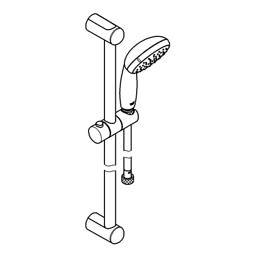 Душевой гарнитур GROHE Vitalio Go 100, хром (26196000) Душевой гарнитур GROHE Vitalio Go 100, хром (26196000)