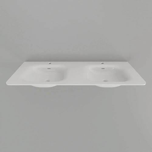 Раковина ArtDecco Gabriella 121 AGBAS121S акриловая, белый матовый Раковина ArtDecco Gabriella 121 AGBAS121S акриловая, белый матовый