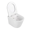 Унитаз подвесной ABBER Bequem AC1102MW белый матовый, безободковый с крышкой микролифт Унитаз подвесной ABBER Bequem AC1102MW белый матовый, безободковый с крышкой микролифт