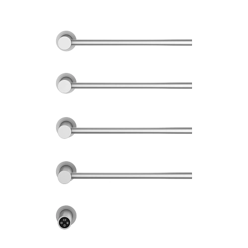 Полотенцесушитель электрический Vincea VTD-2H1BN брашированный никель, таймер Полотенцесушитель электрический Vincea VTD-2H1BN брашированный никель, таймер