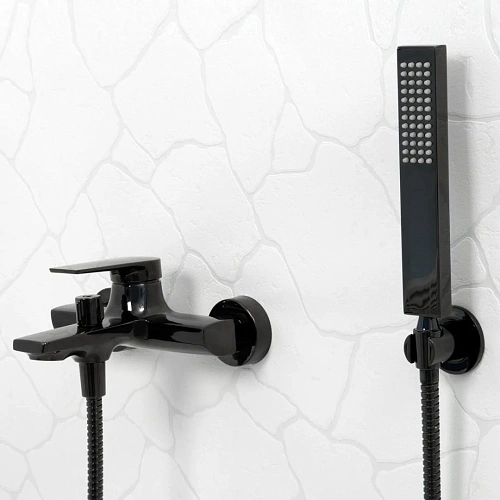 Смеситель для ванны WasserKRAFT Glan 6601 черный Смеситель для ванны WasserKRAFT Glan 6601 черный