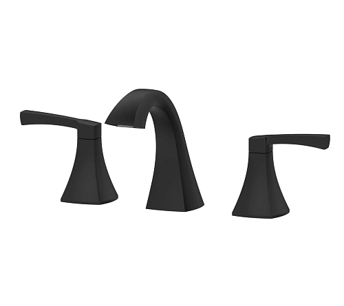 Смеситель для раковины Wonzon & Woghand на 3 отверстия, черный матовый (WW-88083095-MB) Смеситель для раковины Wonzon & Woghand на 3 отверстия, черный матовый (WW-88083095-MB)