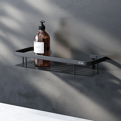 Полка AM.PM Sense L A7453122 прямая, черный Полка AM.PM Sense L A7453122 прямая, черный