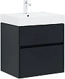 Тумба под раковину Aquanet Бруклин 60 антрацит матовый 00310140 Тумба под раковину Aquanet Бруклин 60 антрацит матовый 00310140