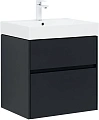Тумба под раковину Aquanet Бруклин 60 антрацит матовый 00310140 Тумба под раковину Aquanet Бруклин 60 антрацит матовый 00310140