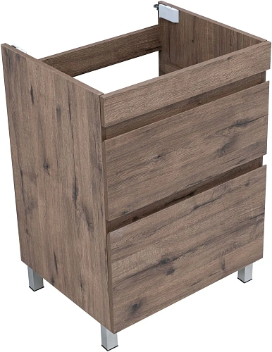 Тумба под раковину Aquanet Нота New 60 00344139 напольная, дуб веллингтон табак Тумба под раковину Aquanet Нота New 60 00344139 напольная, дуб веллингтон табак
