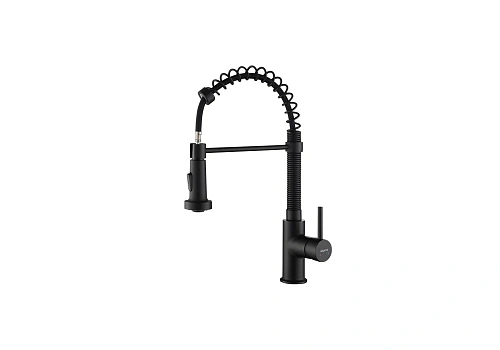 Смеситель для кухни Aquatek ЕВРОПА AQ1387MB Черный матовый Смеситель для кухни Aquatek ЕВРОПА AQ1387MB Черный матовый
