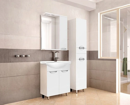 Зеркальный шкаф Style Line Жасмин 60/С ЛС-00000040 Зеркальный шкаф Style Line Жасмин 60/С ЛС-00000040