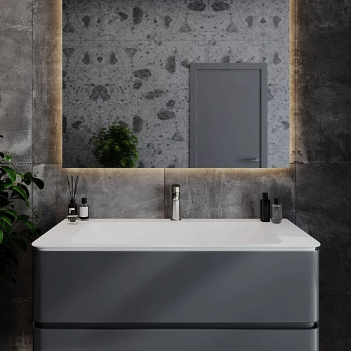 Смеситель для раковины AQUAme Novara AQM6910GM металл Смеситель для раковины AQUAme Novara AQM6910GM металл