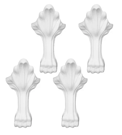 Ножки для ванны Эстет Венеция/Марсель ФР-00001850 каменные, белые Ножки для ванны Эстет Венеция/Марсель ФР-00001850 каменные, белые