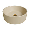 Картинка анонса товара «раковина grossman color gr-3013bem (400x400x150) бежевая матовая»