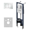 Инсталляция для унитаза AM.PM MasterFit I012713.0201 с клавишей S, белый