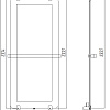Полотенцесушитель электрический Allen Brau Infinity 100x44 00325623 с рейлингом 2.0 и креплением, серебро брашированное Полотенцесушитель электрический Allen Brau Infinity 100x44 00325623 с рейлингом 2.0 и креплением, серебро брашированное
