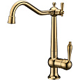 Смеситель для кухни Paulmark Retro золото Re213226-G Смеситель для кухни Paulmark Retro золото Re213226-G