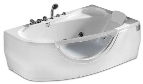 Акриловая ванна Gemy G9046 II B R 171x99 угловая, асимметричная, правая, гидромассажная Акриловая ванна Gemy G9046 II B R 171x99 угловая, асимметричная, правая, гидромассажная