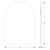 Зеркало Evoform Primary BY 0007 50х70 см со шлифованной кромкой Зеркало Evoform Primary BY 0007 50х70 см со шлифованной кромкой