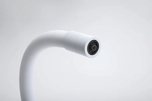 Смеситель для кухни Paulmark SALIX белый матовый Sa213419-WH Смеситель для кухни Paulmark SALIX белый матовый Sa213419-WH