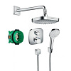 Картинка анонса товара «душевая система hansgrohe croma select e 27294000 встраиваемая, хром»