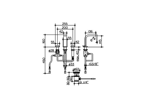Смеситель для раковины Keuco Edition 11 51115010000 Смеситель для раковины Keuco Edition 11 51115010000