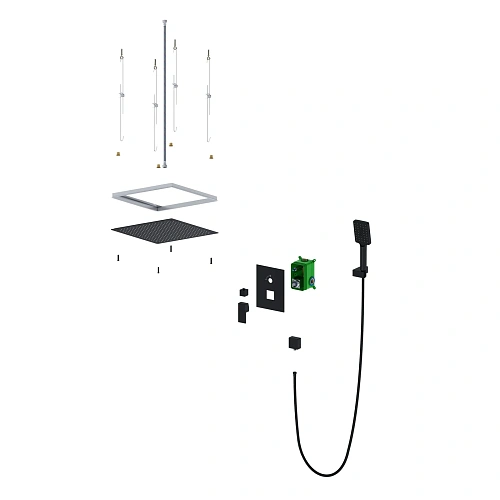 Душевая система Timo Selene SX-2029/03SM встраиваемая черный Душевая система Timo Selene SX-2029/03SM встраиваемая черный