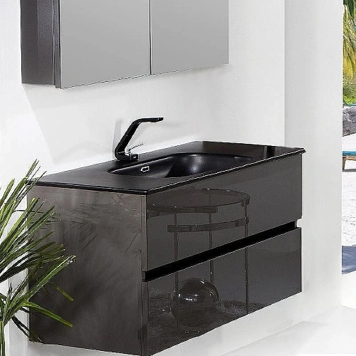 Тумба под раковину Armadi Art VALLESSI 80 Антрацит глянец 837-080-A glossy Тумба под раковину Armadi Art VALLESSI 80 Антрацит глянец 837-080-A glossy
