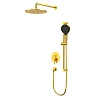 Душевая система WHITECROSS Y YSET05TOPGLB брашированное золото скрытого монтажа