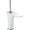 Картинка анонса товара «смеситель для раковины hansgrohe puravida белый/хром 15075400»