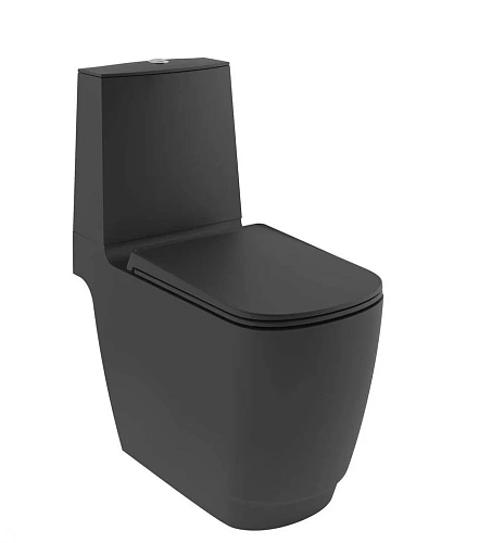 Унитаз напольный Kludi RESA S 27WCB0139 керамический, компакт Унитаз напольный Kludi RESA S 27WCB0139 керамический, компакт