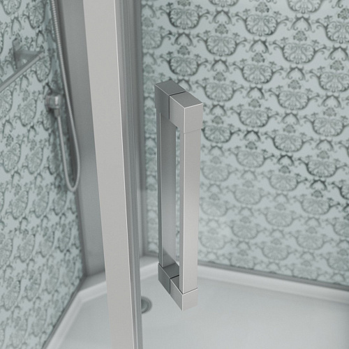 Душевая кабина Niagara Luxe NG-7717WBK (1000x1000х2100) низкий поддон стенки белые без крыши Душевая кабина Niagara Luxe NG-7717WBK (1000x1000х2100) низкий поддон стенки белые без крыши