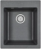 Кухонная мойка Paulmark LEER, PM104249-DG, графит, 415х490 мм