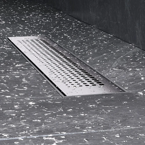 Душевой лоток AM.PM Prime Flow W02SC-P11-040-01SB Flow Cut Gradient 40см, сталь матовая Душевой лоток AM.PM Prime Flow W02SC-P11-040-01SB Flow Cut Gradient 40см, сталь матовая