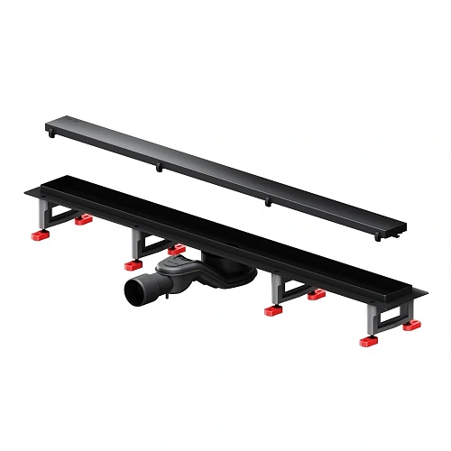 Душевой лоток AM.PM Master Flow W01SC-U11-080-04BM Tile 80см, черный матовый Душевой лоток AM.PM Master Flow W01SC-U11-080-04BM Tile 80см, черный матовый