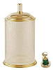 Картинка анонса товара «корзина для мусора boheme murano 10914-gr-g gold стекло (бирюзовое)»