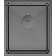 Кухонная мойка Paulmark NEXT 38 UNI, PM213844-GM, вороненая сталь,380х440мм 1,2мм Кухонная мойка Paulmark NEXT 38 UNI, PM213844-GM, вороненая сталь,380х440мм 1,2мм