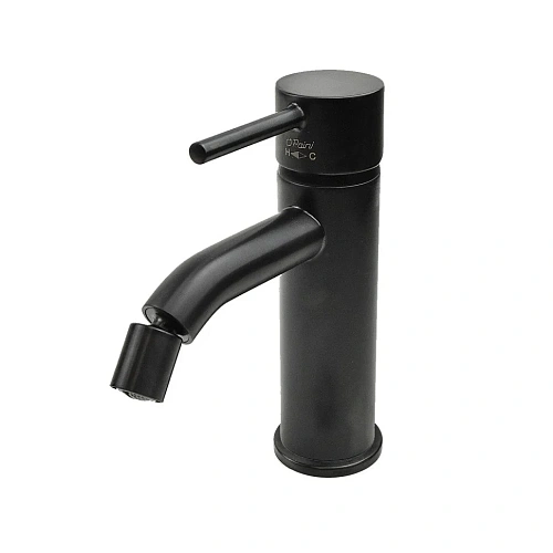 Смеситель для биде Paini Cox 78PZ304O без донного клапана, черный матовый Смеситель для биде Paini Cox 78PZ304O без донного клапана, черный матовый