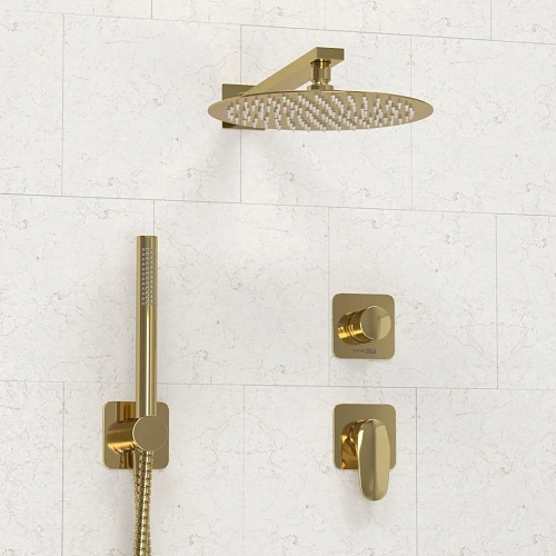 Душевая система WasserKRAFT A2151.277.183.208.280.197.281 встраиваемая золото Душевая система WasserKRAFT A2151.277.183.208.280.197.281 встраиваемая золото