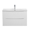 Картинка анонса товара «тумба под раковину belbagno marino-cer-mini-700-2c-so-bl-p подвесная»