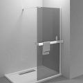 Душевая перегородка VinceaWalk-In HR VSW-4HR900CG, 900x2000, хром, стекло тонированное Душевая перегородка VinceaWalk-In HR VSW-4HR900CG, 900x2000, хром, стекло тонированное