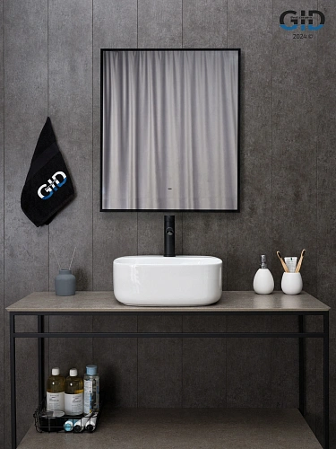 Раковина Gid N9284 51219 накладная белая 42x42x15.5 Раковина Gid N9284 51219 накладная белая 42x42x15.5