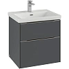 Тумба под раковину Villeroy &amp; Boch Subway 3.0 Graphite / Graphite C57802VR