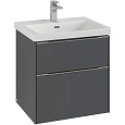Тумба под раковину Villeroy & Boch Subway 3.0 Graphite / Graphite C57802VR Тумба под раковину Villeroy & Boch Subway 3.0 Graphite / Graphite C57802VR
