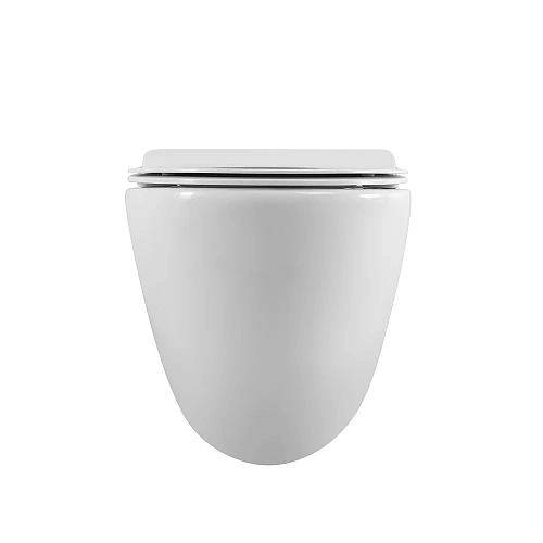 Унитаз подвесной BelBagno AMANDA BB051CHR/BB076SC безободковый Унитаз подвесной BelBagno AMANDA BB051CHR/BB076SC безободковый