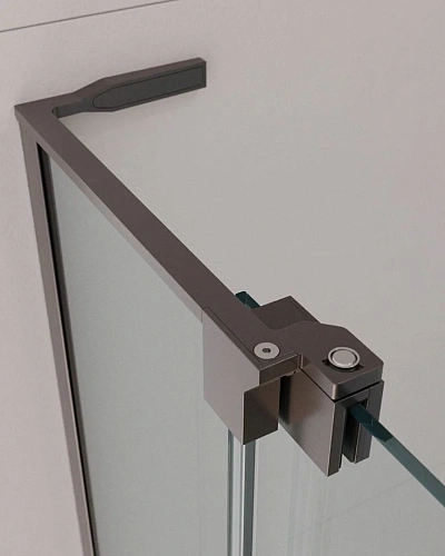 Душевой уголок CEZARES SLIDER-AH-2-80/90-90/100-C-GM 80-90x90-100см стекло прозрачное, профиль оружейная сталь Душевой уголок CEZARES SLIDER-AH-2-80/90-90/100-C-GM 80-90x90-100см стекло прозрачное, профиль оружейная сталь