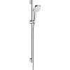 Картинка анонса товара «душевой гарнитур hansgrohe croma select e 1jet 26595400, белый/хром»