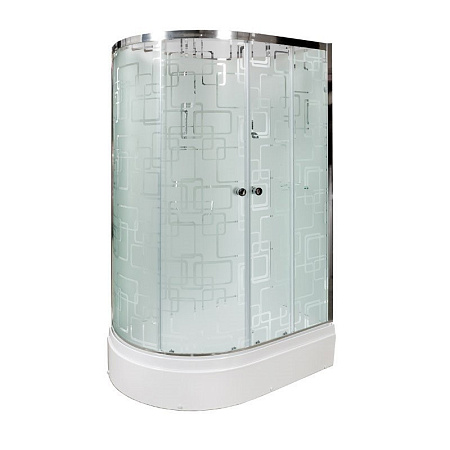 Душевая кабина Dto EM2712RN (EM2712RNGM) 120x80 см с гидромассажем