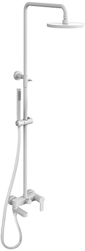 Душевая система Paffoni Blu ZCOL632BO белый матовый Душевая система Paffoni Blu ZCOL632BO белый матовый