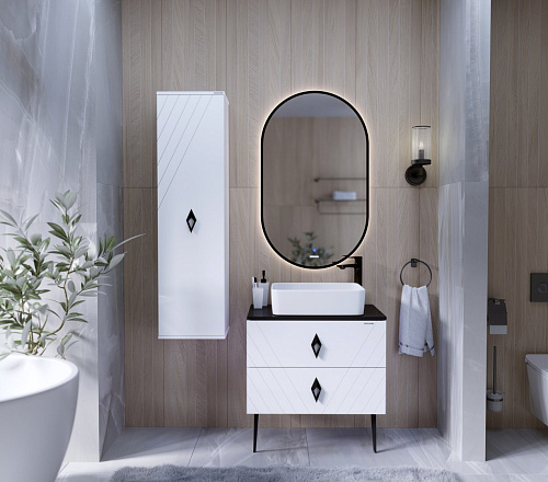 Зеркало GROSSMAN NERO-промо BLACK (600x1000x45) LED с сенсорным выключателем 24601002 Зеркало GROSSMAN NERO-промо BLACK (600x1000x45) LED с сенсорным выключателем 24601002