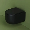 Унитаз подвесной Ceramica Nova ULMA CN4006MB черный матовый Унитаз подвесной Ceramica Nova ULMA CN4006MB черный матовый