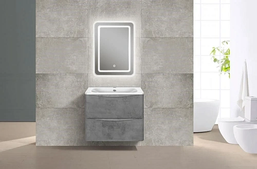 Тумба под раковину Vincea Paola 60 Beton VMC-2P600BT Тумба под раковину Vincea Paola 60 Beton VMC-2P600BT